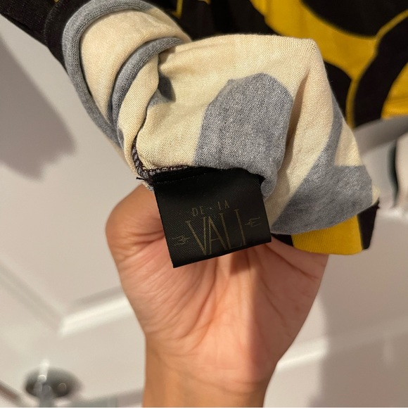 DE LA VALI YELLOW BLOUSE - Picture 3 of 6